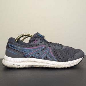 ASICS‎ Women's Gel-Contend 7 Running Shoes Graphite Gray Digital Aqua Size 8.5